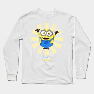 Minion Retro Japanese Long Sleeve T-Shirt